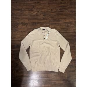Tahari Mens Long Sleeve Sweater NICE Fabric Sz:small $68